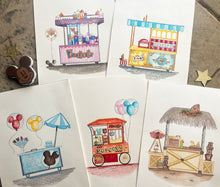 Load image into Gallery viewer, Snack Cart Series Prints (Package)