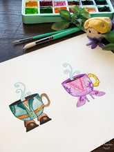 Load image into Gallery viewer, ‘Couples Cups’ Art Print (Single)