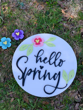 Load image into Gallery viewer, Hello Spring SIGN (Preorder)
