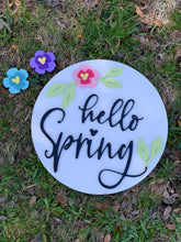 Load image into Gallery viewer, Hello Spring SIGN (Preorder)