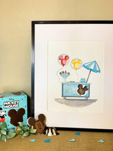 Load image into Gallery viewer, ‘Mouse Ice Cream Cart’ Art Print
