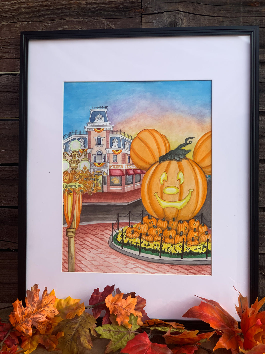 ‘Magic Pumpkin on Main’ Art Print