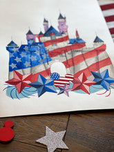 Load image into Gallery viewer, ‘The Stars and Stripes Castle’ Art Print
