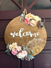 Load image into Gallery viewer, Victorian Lace Door Hanger READY TO SHIP
