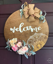 Load image into Gallery viewer, Victorian Lace Door Hanger READY TO SHIP
